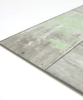 Close-up of Boardwalk Peel And Stick Floor Tiles in Grey Easy Install No Grout Needed Durable Virgin Vinyl with Textured Low Lustre Finish