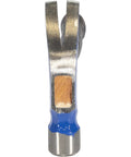 Front view of Beefy Heavy Duty Steel Eagle Curved Claw Hammer With Shock Block For Tough Framing 20 Oz Rust Resistant Powder Coat Finish