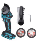 800W Compact Cordless Circular Saw With Brushless Motor, 3-Inch Blade, 19,000 RPM, On-Site Pro-Grade Cutting Tool For Welders And Pros, Cuts Metal Wood Stone Plastic, Lightweight And Efficient, Keeps Worksite Clean, with 3-inch blades