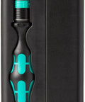 Kraftform Kompakt 10 Piece Screwdriver Set With Rapidaptor Bit Holder, Flip Up Case Showing Ergonomic Multi Component Handle