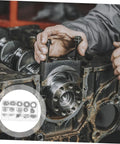 Mechanic installing 175 Piece Steel C Type External Circlip Snap Ring Assortment Kit For Automotive And Machinery on engine