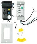 Remote Ceiling Fan And Light Wall Control Kit With Adjustable Fan Speed And Light Dimmer components and wiring