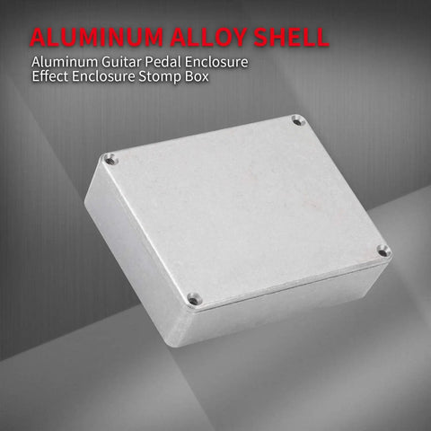 Single 3 Pack 1590BB Aluminum Guitar Pedal Enclosures Unpainted Stomp Box Case For DIY Effects Pedals 120x94.5x34MM