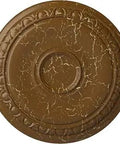 Caputo Ceiling Medallion 24 And A Quarter Inch Exterior Diameter And One And A Half Inch Projection Smokey Topaz Crackle