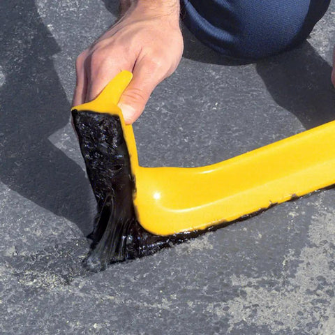Spill Barrier Dike 10 Ft Long By 2 In Wide By 2.25 In High For Quick Containment On Rough Surfaces, Tear Resistant Top Layer With Ultra Tacky Bottom Seal That Fills Cracks, Durable Spill Control Dike For Drains And Floors