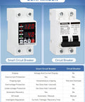 Comparison of Smart Circuit Breaker and Traditional Circuit Breaker for Adjustable Voltage Protector For 110V 220V Setups.