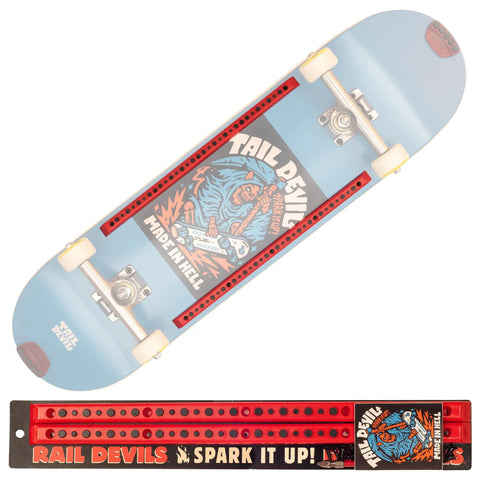 Sparking Skateboard Rails With Infused Flint Cylinders For Dope Sparks On Lipslides Boardslides And Grinds A Premium Accessory