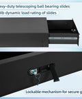 Modular Overland Rugged Drawer Toolbox For Jeep Wrangler JK JL Unlimited 4 Door And Ford Bronco 4 Door with lockable mechanism