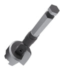 Self-Feed Drill Bit 3-Inch, 2-Cutter Wood Boring Bit for Pro-Grade Carpentry, Aggressive Feed Screw Thread visible