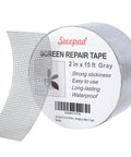 Window Screen Repair Tape 2In X 15Ft Fiberglass Patch Kit For Windows Or Doors Quick Fix No Tools Needed Easy Cut Ultra Strong Adhesive