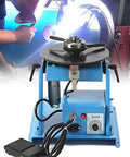 Slick 10kg Rotary Welding Positioner With No Sweat Ninety Degree Tilting Design Portable 180mm Welding Turntable for precise pipe work.
