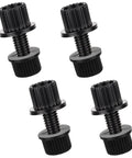 4 Pack 6mm Nylon License Plate Bolts And Nuts Kit With 25mm Screw Length And Universal Thread For Cars Trucks Motorcycles And Bikes Durable Weatherproof Fasteners That Keep Plates Secure And Vibration Free