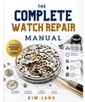 Watch Repair Mastery Guide For Beginners To Pro Fix Mechanical, Automatic And Quartz Movements With Step-By-Step Guides And A Handy Repair Journal Included, featuring gears and watch parts on cover