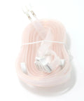 300 Ohm FM Antenna T Shape Dipole With Spade Terminal coiled on a white background