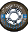 Boost Your Ride With 4 Wheel Pack Of 80mm 82A Booster Wheels For Inline Skates High Performance Urethane Durable Long Lasting Grip