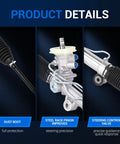 Hydraulic Power Steering Rack And Pinion Replacement For Chevy Impala Monte Carlo Buick LaCrosse Regal Pontiac Grand Prix 1997 Through 2011 Direct Fit Premium Quality Durable Steering Rack And Pinion with dust boot, steel pinion, control valve.