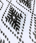 15 Strips Peel And Stick Stair Riser Decals Boho Bohemian Self Adhesive Staircase Stickers For Steps Size 39.37 Inches By 7.09 Inches PVC Water Resistant Easy DIY Install Home Decor showing water on a boho pattern.