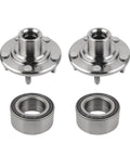 Front Wheel Hub Bearing Assembly For Honda Accord 2008 2012 Crosstour 2010 2015 And Acura TSX 2009 2014 shown disassembled