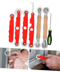 Window Screen Repair Tool Kit Spline Roller Set For Quick And Precise Screen Fixes, DIY Replacement Kit with assorted tools