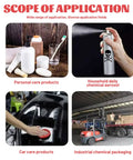 Pro 2 Pack Spray Can Nozzle Extension Hose With Connector Tube And 20 Inch Extended Reach Length Ideal For Heavy Duty DIY Art Car Care Projects It Is Straight Up Reliable Durable Material Quality Works For Any Project You Want To Finish Fast. aerosol can use examples for personal care, car care, and industrial packaging