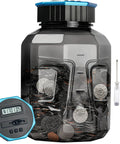 Oversized Piggy Bank For Adults And Kids With Digital Coin Counter, LCD Display Shows Total Amount, 2.4L Capacity