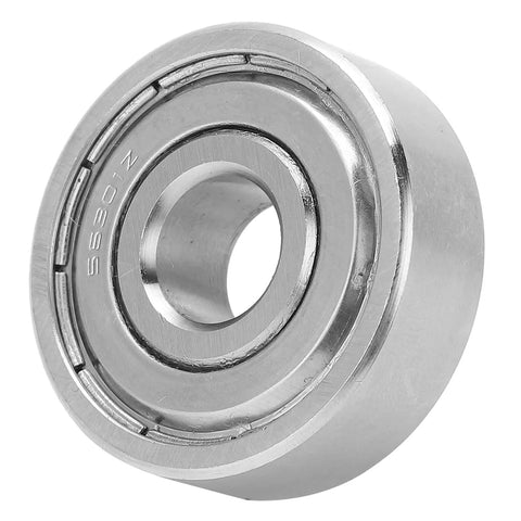 Close-up of a single stainless steel ball bearing from 10 Pcs Miniature Stainless Steel Ball Bearings For Lightning Fast Machinery Parts And Industrial Hardware Heavy Duty Rolling Elements For Dependable Motion Control In Your Workshop.