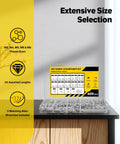 405 Piece Metric Set Screw Kit With M3 M4 M5 M6 M8 Threads 24 Lengths Durable 304 Stainless Steel Includes Five Allen Wrenches For Quick Easy Install And A Handy Secure Fit In Any Repair Or Assembly Job.
