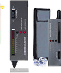 High Accuracy Diamond Tester Pen With LCD Display And LED Indicator, pro-grade diamond selector with case and 9V battery
