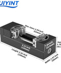 Mini Vise Clamp With Smart Fractal Design For Drill Press And Bench Use Built For Serious Woodworking Diy Projects And Repairs