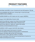 Intel N300 Mini Pc Firewall Server Featuring Dual 10GbE Sfp Plus And Triple 2.5GbE Lan Ports Home Lab Legend Built Different For Rock Solid Network Ops And Quick Setup product features list.