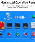 Heavy Duty Portable Pneumatic Polyurethane Spray Foam Machine 110V 5.5KW operation panel with buttons and displays.