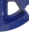 Close-up of Heavy Duty KW7026 Fan Shaped Pipe Bender Thickened Nodular Cast Iron with precise bend detail.