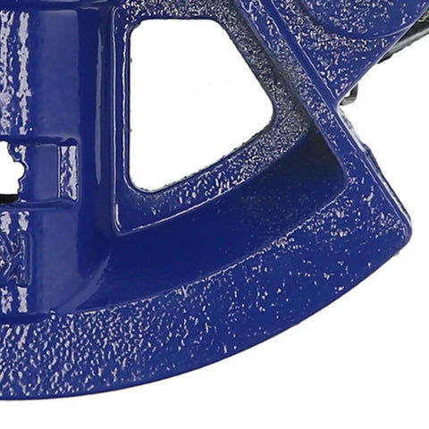 Close-up of Heavy Duty KW7026 Fan Shaped Pipe Bender Thickened Nodular Cast Iron with precise bend detail.