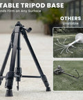 Standing Misting System For Outdoors With 26Ft Hose And 4.8Ft Adjustable Height Tripod Base Portable Patio Cooler