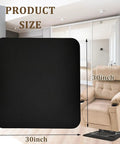 Non Slip Recliner Floor Protectors For Hardwood Floors With Anti Slip Grippers Keeps Chairs From Sliding And Scratching, mat size 30 inch