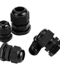 Plastic Waterproof Adjustable Cable Glands And Joints Set For PG7 PG9 PG11 PG13.5 And PG16 With 3.5 To 13mm Cable Range