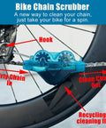 All In One Bike Cleaning Kit With Chain Degreaser, Chain Scrubber, Chain Lube, Gear Floss, Cleaning Brush Set And Pro Grade Towel For Mountain, Road, Ebike And Trail Bikes on bike chain