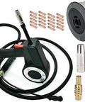 Aluminum Spool Gun For Mig Welding With 10ft Cables Fits Miller Millermatic 140 180 211 Spoolmate 100 Series Pro Grade Heavy Duty Wire Feed