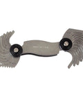 Screw pitch gauge with 28 leaves, steel construction, 0.25–2.50 mm pitch, Made in USA