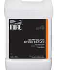 Hella Tough Semi Gloss Stone Sealer For Natural Stone Pavers Tile And Concrete With A Smooth Wet Look Finish, One Gallon.