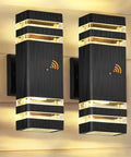 Dusk To Dawn Outdoor Wall Lights 2 Pack Up And Down Exterior Porch Lights For House 3000K Warm White Waterproof Outdoor