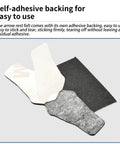 Self-adhesive backing showcased for Drop Away Arrow Rest Felt Kit With 2 Pairs Felt Tapes And 2 Arrow Holder Pads Adhesive