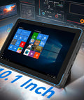 10.1 Inch Rugged Windows 11 Tablet IP68 Waterproof And Drop Resistant With 16Gb Ram 128Gb Storage 10000Mah Battery And Built In Barcode Scanner on display with Windows interface