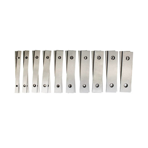 Steel Parallel Set.0002 Inch Hardened, 10 Pairs Ranging From 1/2 To 1-5/8 Inch, Machinist Precision Ground For Tight, Repeatable Alignments And Rock Solid Setup For Milling And Lathe Work