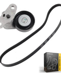 AC Belt Tensioner Kit For Chevy Tahoe GMC Yukon Cadillac Escalade And Avalanche 2000 2008 Keeps Belt Tensioned Replaces 38159