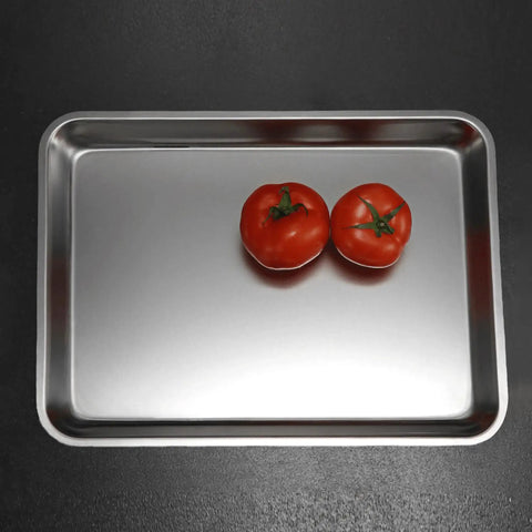 Heavy Duty Commercial 13 X 18 Half Size Aluminum Sheet Pan And Bun Tray With Sturdy Tapered Sides Built To Crush The Daily Kitchen Grind Without Breaking A Sweat