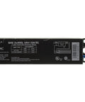 Close-up of Quicktronic 2 Lamp T8 Fluorescent Ballast for Easy Setup, showing product label and specifications.