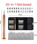 Magnetic Precision Screwdriver Kit With 25 In 1 And 152 In 1 Torx Bits For Laptop Repair Including T5 And T6 Heads To Fix Devices Smoothly. 25-in-1 set with case and bits