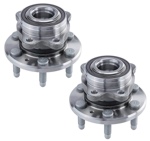 Pair Front Wheel Bearing And Hub Assembly With ABS Encoder For 2015 2022 Chevrolet Colorado And GMC Canyon 4WD Models