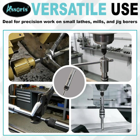 Spring Loaded Tap Guide Center Tool For Lathe And Milling Machines Keeps Taps Centered For No Fuss Precise Threading setup